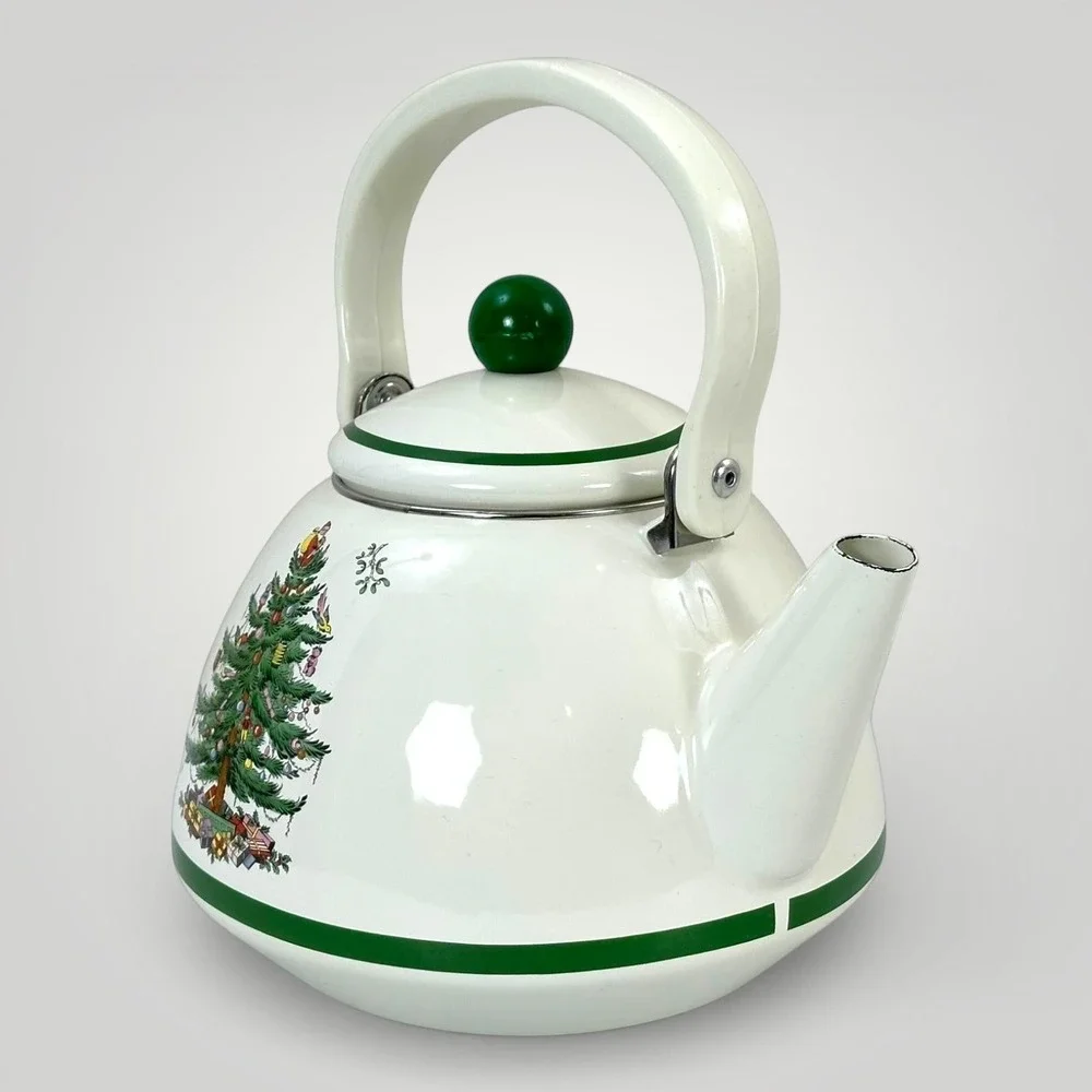 Spode festive enamel